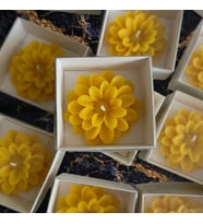 15 Adet Kraft Kutulu Lotus Çiçeği Mum, Hediyelik, Nişan, Düğün, Sünnet, Söz, Kına, Doğum Günü