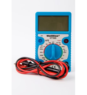 WellHise DT-700D Geniş Ekran Multimetre Ölçü Aleti Avometre