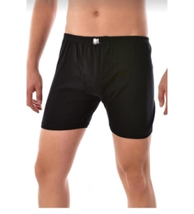 TUTKU 0111 ERKEK RİBANA ARJANTİN PAÇALI BOXER 12 ADET (Siyah)