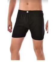 TUTKU 0111 ERKEK RİBANA ARJANTİN PAÇALI BOXER 12 ADET (Siyah)