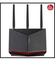 Asus Rt-be86u, Be6800, 4 Port, 6800mbps, Dual Band, Wifi 7, Aimesh, Aiprotection Pro, Gigabit Extend