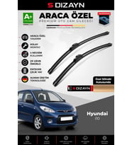 S-Dizayn Hyundai i10 Ön Cam Silecek Seti 2008-2013 Premium Araca Özel 55-40 Cm A+ Kalite