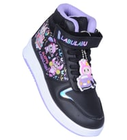 Prokids 4444 Siyah Cırtlı Boğazlı Kız Çocuk Spor Ayakkabı