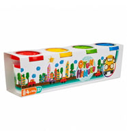 0915 Crafy 4'lü Oyun Hamuru 560 gr.