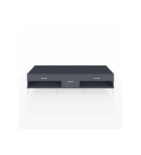 Kronos TV Ünitesi 3 Çekmeceli  220x59x51 Antrasit-Çam/Antrasit