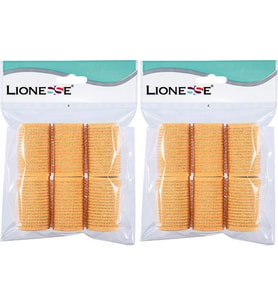 Lionesse Bigudi 1112 Süngerli Turuncu 6'Lı Paket 2 Adet
