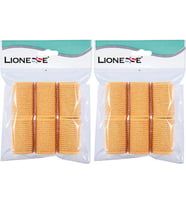 Lionesse Bigudi 1112 Süngerli Turuncu 6'Lı Paket 2 Adet