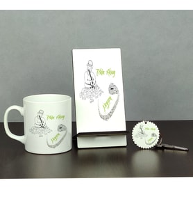 Neyzen Üçlü Set (Kupa + Telefon Standı + Anahtarlık)