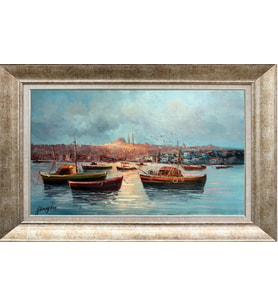 GÜMÜŞ ÇERÇEVELİ TABLO N823