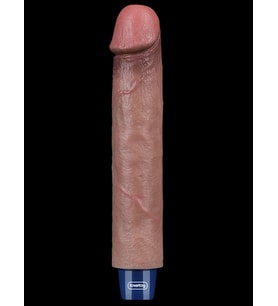 9" REAL SOFTEE Rechargeable Silicone Vibrating Dildo