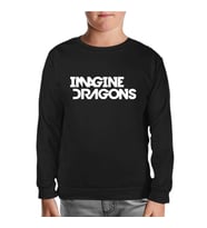 Imagine Dragons - Logo Siyah Çocuk Sweatshirt