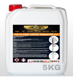STRONG PAS KİREÇ ÇÖZÜCÜ 1/10 KONSANTRE 5KG