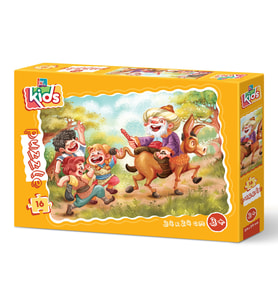 Yappuzz Nasreddin Hoca 16 Parça Çoçuk Puzzle