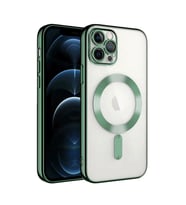 İphone 13 Kılıf Kross Magneticsafe Kapak - Koyu Yeşil