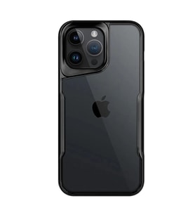 Apple İphone 15 Pro Kılıf Boyi Silikon Kapak - Siyah