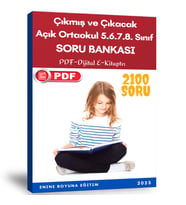 Çıkmış ve Çıkacak Açık Ortaokul Soru Bankası