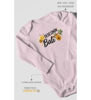 Dedesinin Balı Uzun Kollu Çıtçıtlı Bebek Body