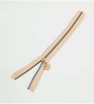 Angel Çanta Aksesuar Başlıklı Fermuar 30 Cm Light Gold Metal Somon