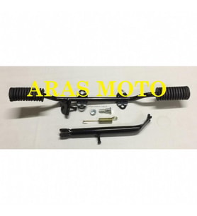 Cg Tipi Ön Basamak + Yan Ayak Sehpa Takım Seti Orta Demir _Supermoto (Renksiz)