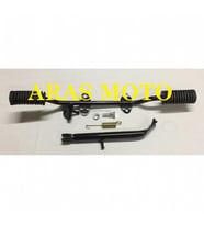 Cg Tipi Ön Basamak + Yan Ayak Sehpa Takım Seti Orta Demir _Supermoto (Renksiz)