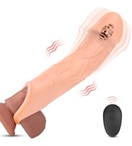 Titreşimli Uzaktan Kumandalı Penis Kılıfı