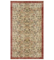 Benzersiz Eskitme El Yapımı Halı 158x273 cm 10123