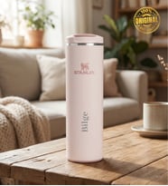 Kişiye Özel The Transit Fliptop Mug Stanley Termos 0.47 L (Rose)