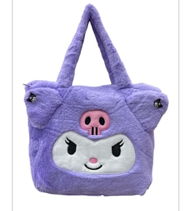 Sanrio Kuromi Peluş Kol Çantası Lila