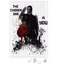 Negan The Chosen One is You Puzzle 240 Parça Yapboz