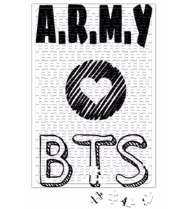 Bts Army Puzzle 240 Parça Yapboz