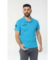 Diadora Nacce Erkek Polo Yakalı T-Shirt - 1TSR06 (Turkuaz)