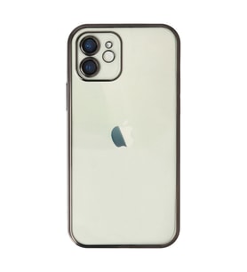 İphone 12 Kılıf Razer Lensli Silikon - Siyah