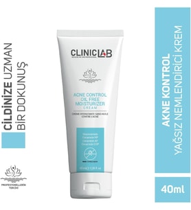 Akne Eğilimli Ciltler İçin Yağsız Nemlendirici Krem 40 ml