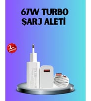 67 Watt Type C Hızlı Şarj Başlık  Black Shark Uyumlu