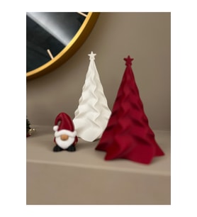 Yılbaşı Süsü 2'li Noel Ağacı, Yılbaşı Ağacı 2'li Set, Dekoratif Biblo Hediyelik Christmas