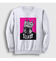 Presmono Unisex Beyaz Biggie The Notorious BIG Sweatshirt 40678tt