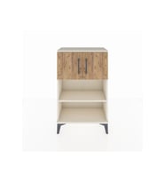 Arges Komodin 2 Raflı 2 Kapaklı 60x30x96 Aytaşı-Çam