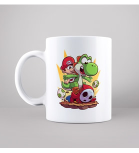Süper Mario Tasarımlı Kupa