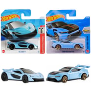 2 Araç Set - Hot Wheels Ford Mustang GTD (1/64) Mavi & Lacivert