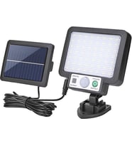Gaman JX-F56 Solar Güneş Enerjili Duvar Armatürü Sokak Lambası Hareket ve Karanlık Sensörlü Kablolu 
