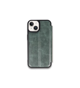 Iphone 15 Kılıf Flip Cover - Koyu Yeşil