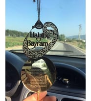 Kişiye Özel Araba Süsü Pleksi Dikiz Aynası Süsü