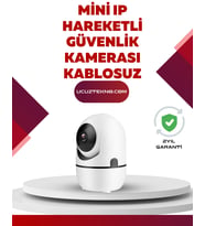 Full Hd 1080p Kablosuz Güvenlik Kamerası - Hareket Takip, Gece Görüşü Ve İki Yönlü Ses Özellikli