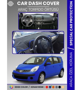 NİSSAN NOTE E11 (2005-2009) Torpido Örtüsü Premium Kalite Torpido Koruma Araca Özel UV Koruma