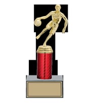 ODAK KUPA - Figürlü Kupalar - Basketbol Kadın Figürlü Kupalar FG-004 B - 24 cm