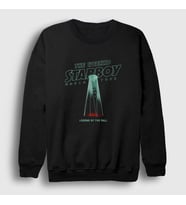 Presmono Unisex Siyah Legend The Weeknd Sweatshirt 158721tt