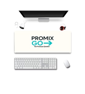 Promix Go Klavye Mousepad 40x90cm Dikişsiz Pürüzsüz Su Geçirmez Kaymaz Kişiye Firmaya Özel Tasarım P