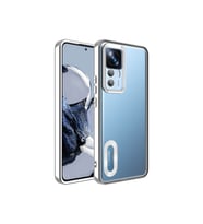 Xiaomi Mi 12T Uyumlu Kılıf Kamera Korumalı Logo Gösteren Zore Omega Kapak