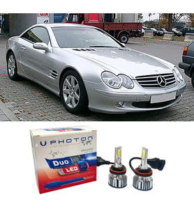 Mercedes SL R230 Led Xenon Uzun Far Ampulü H7 Duo Yeni Seri Beyaz