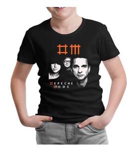 Depeche Mode Siyah Çocuk Tshirt